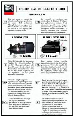 Купить DRS3720 Delco Remy Стартер